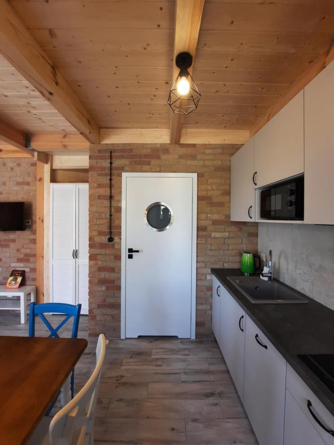 Ferienwohnung Patyki Kamyki Stolpmünde Exterior foto
