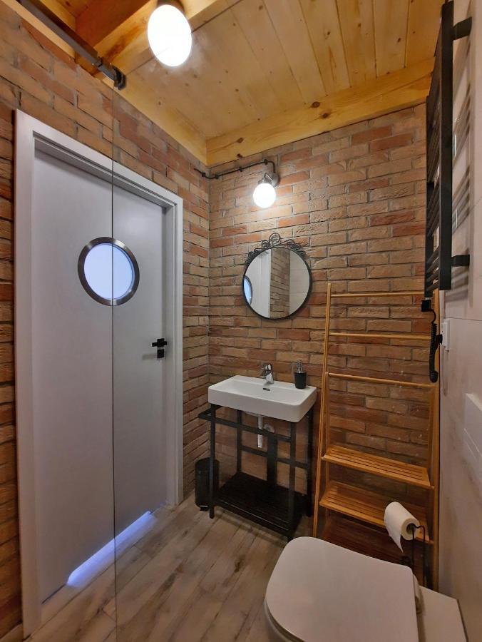 Ferienwohnung Patyki Kamyki Stolpmünde Exterior foto