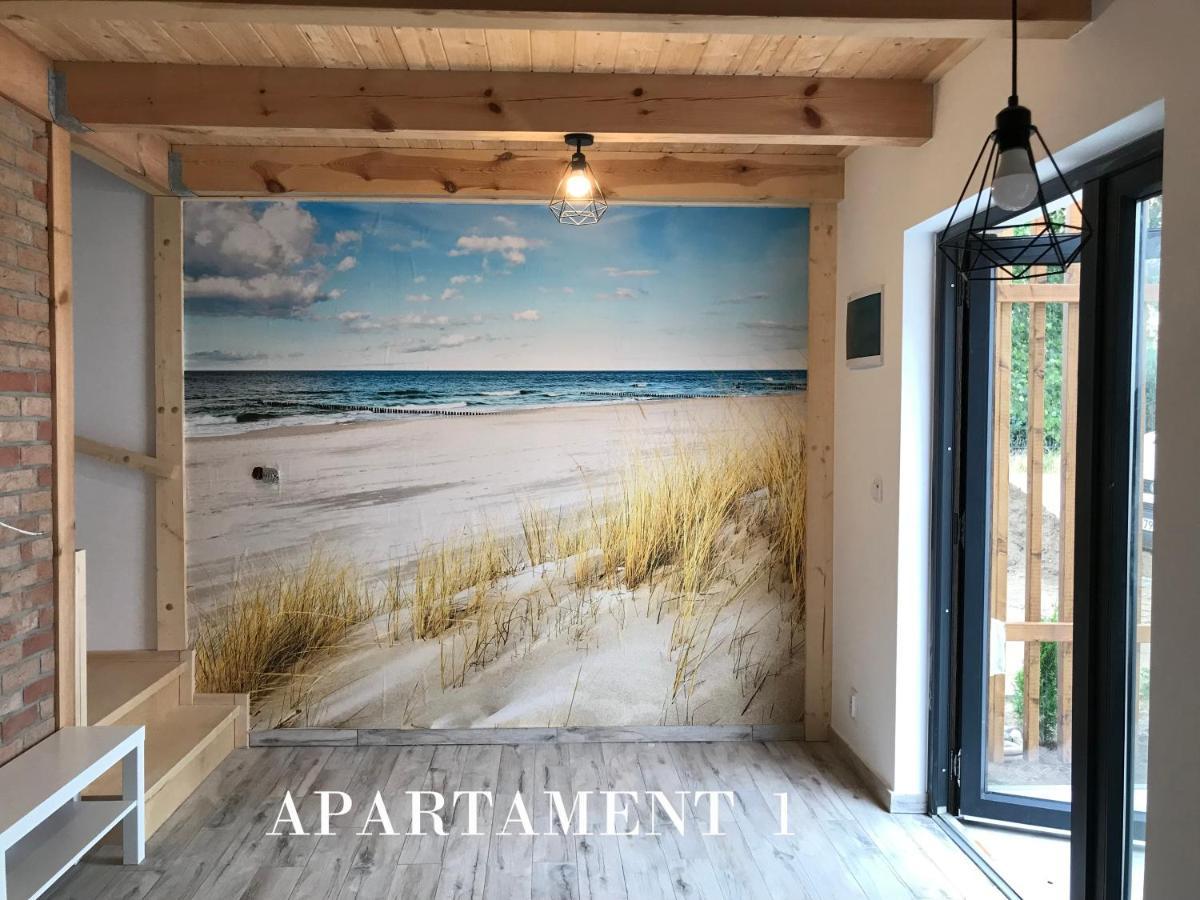 Ferienwohnung Patyki Kamyki Stolpmünde Exterior foto